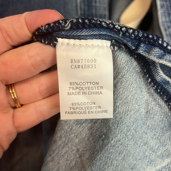 Free People x Sandrine Rose Denim Kimono New NWOT - Picture 11 of 12